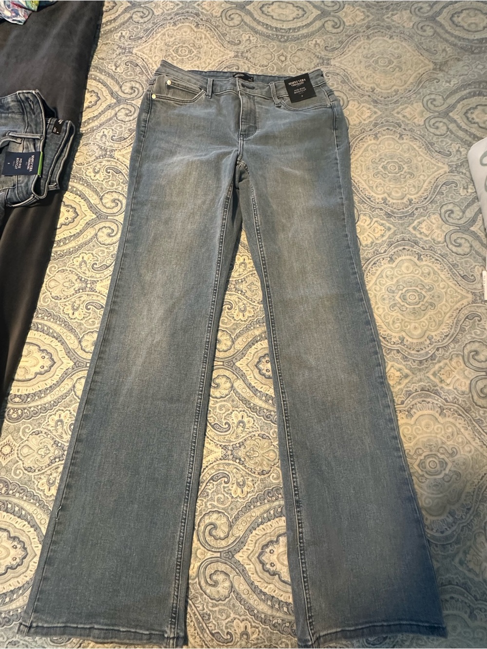 Simply Vera Vera Wang Women's Light Blue Boot Cut Jeans